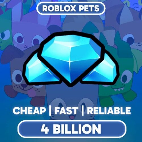 PS99 4 Billion Gems digital item for Roblox pet simulator