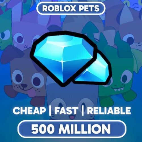 PS99 500 Million Gems digital item for Roblox pet simulator