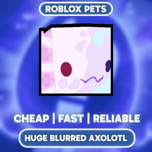 Huge Blurred Axolotl