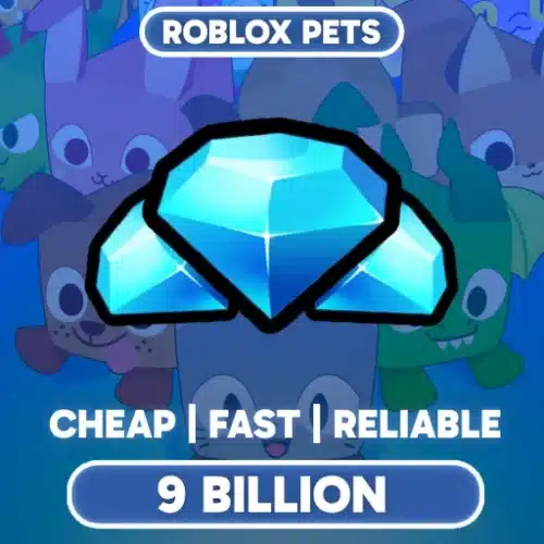 PS99 9 Billion Gems digital item for Roblox pet simulator