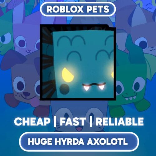 Huge Hydra Axolotl