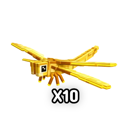 10x Golden Dragonfly